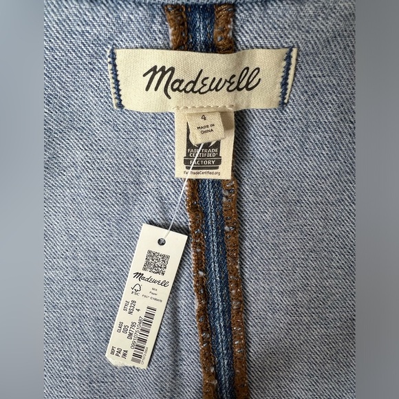 NWT Madewell Crewneck Vest - Picture 12 of 12